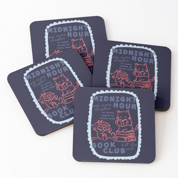 Item preview, Cute Cat Reading, Midnight Hour Book Club, Love Cats and Books, One More Chapter, Bookish designed and sold by Forevermore.