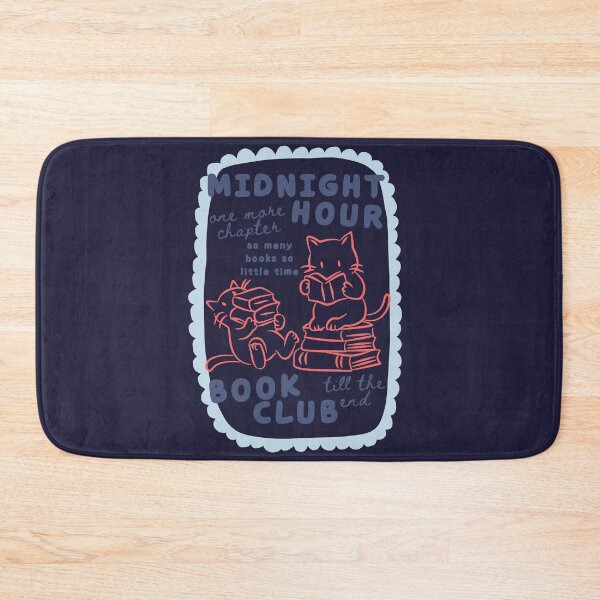 Item preview, Cute Cat Reading, Midnight Hour Book Club, Love Cats and Books, One More Chapter, Bookish designed and sold by Forevermore.