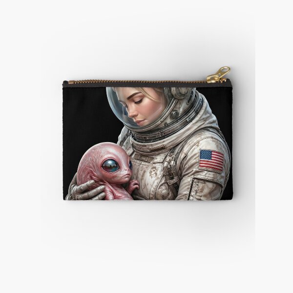 Item preview, Cosmic Motherhood Astronaut and Baby Alien designed and sold by HexOne.