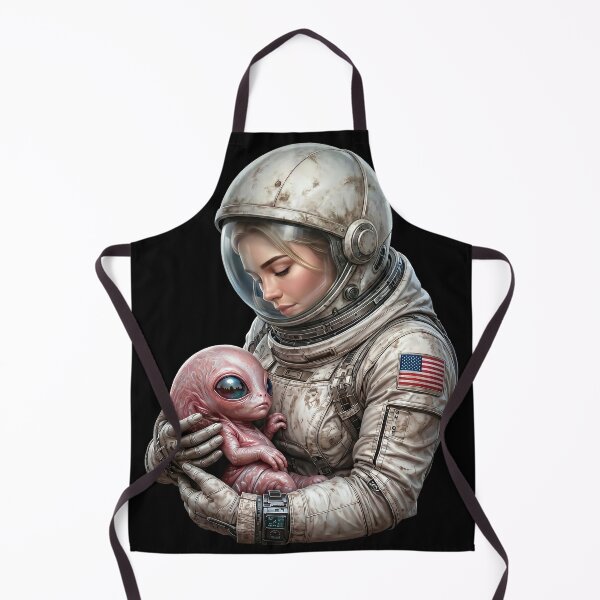 Item preview, Cosmic Motherhood Astronaut and Baby Alien designed and sold by HexOne.