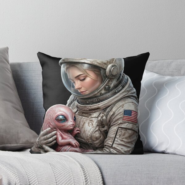 Item preview, Cosmic Motherhood Astronaut and Baby Alien designed and sold by HexOne.