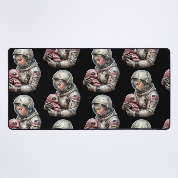 Item preview, Cosmic Motherhood Astronaut and Baby Alien designed and sold by HexOne.