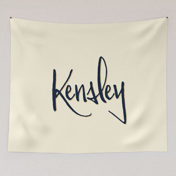 Item preview, KENSLEY personalized type design designed and sold by CharlottePlaceArt.