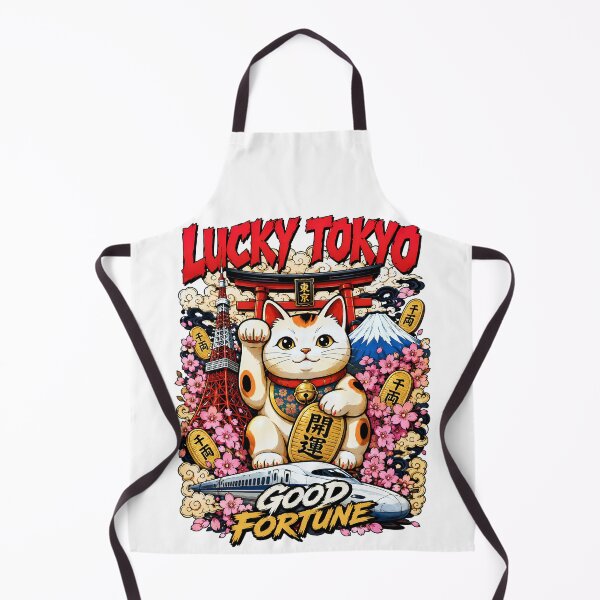 Item preview, Lucky Tokyo Maneki Neko Good Fortune Japanese Streetwear designed and sold by Tong4130.