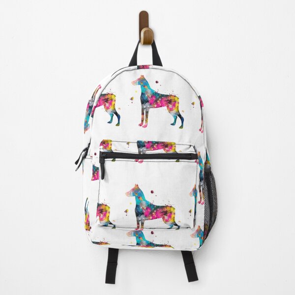 Item preview, Watercolor Doberman Silhouette designed and sold by SoyLamderma.
