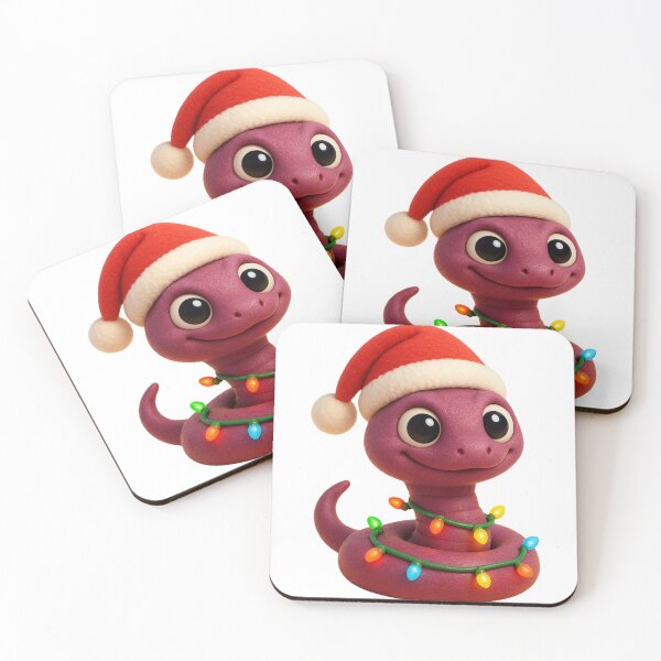Item preview, Christmas Brahminy Blind Snake designed and sold by Sillytoe.