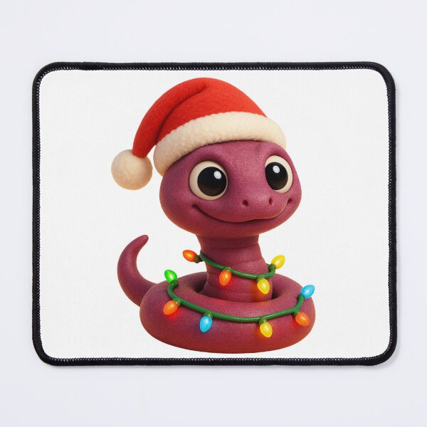 Item preview, Christmas Brahminy Blind Snake designed and sold by Sillytoe.