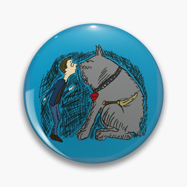 Item preview, Dean vs Hellhound designed and sold by kimstheworst.
