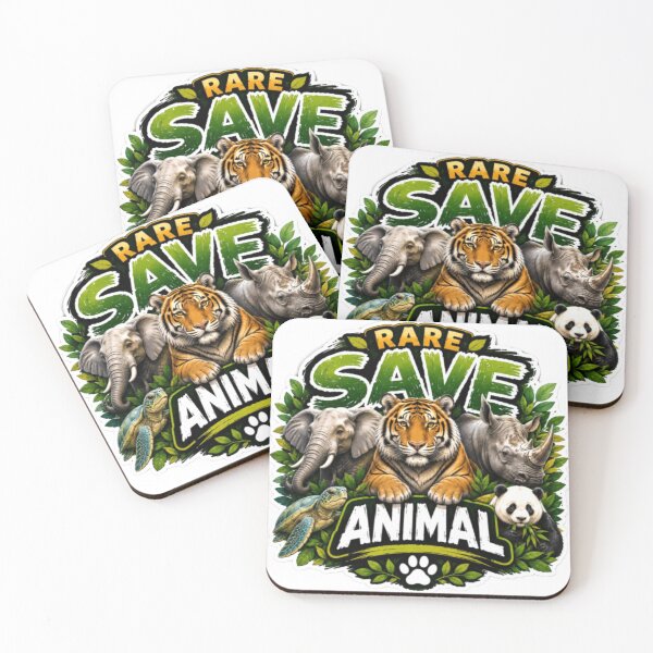 Item preview, Rare Save Animal designed and sold by MR4me.