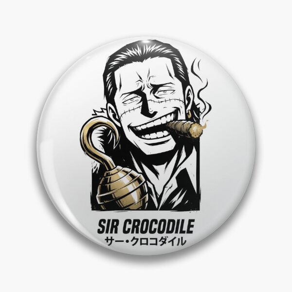 Item preview, Sir Crocodile Gold Hook Anime Artwork designed and sold by FreakToons.