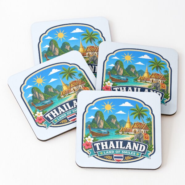 Item preview, Thailand - Land of Smiles designed and sold by Myra365Art.