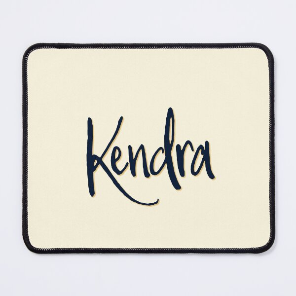 Item preview, KENDRA personalized type design designed and sold by CharlottePlaceArt.