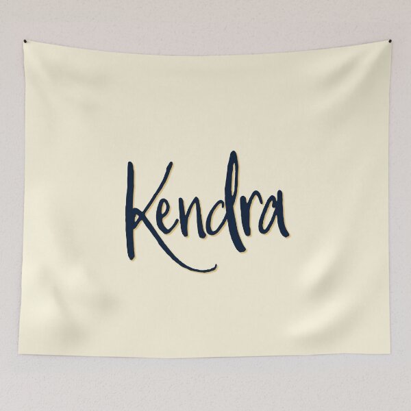 Item preview, KENDRA personalized type design designed and sold by CharlottePlaceArt.