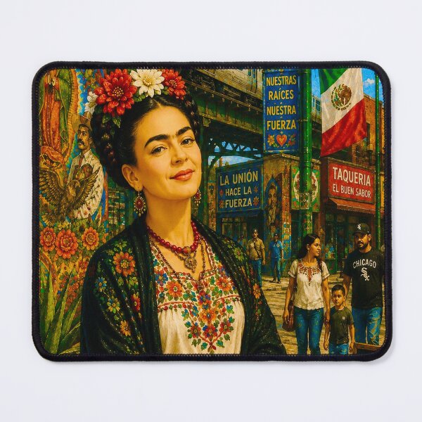 Item preview, Little Village Chicago Frida designed and sold by reggiemercedes.