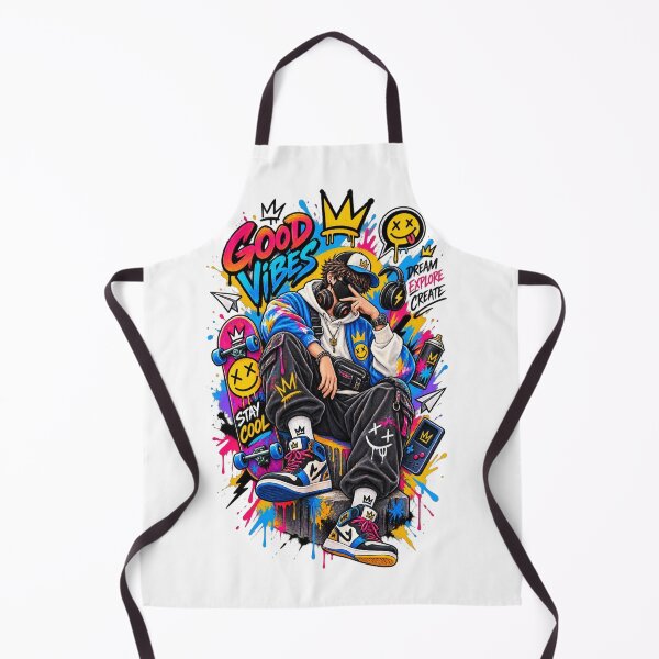Item preview, Good Vibes – Colorful Gen Z Streetwear T-Shirt designed and sold by LarkLeaf.