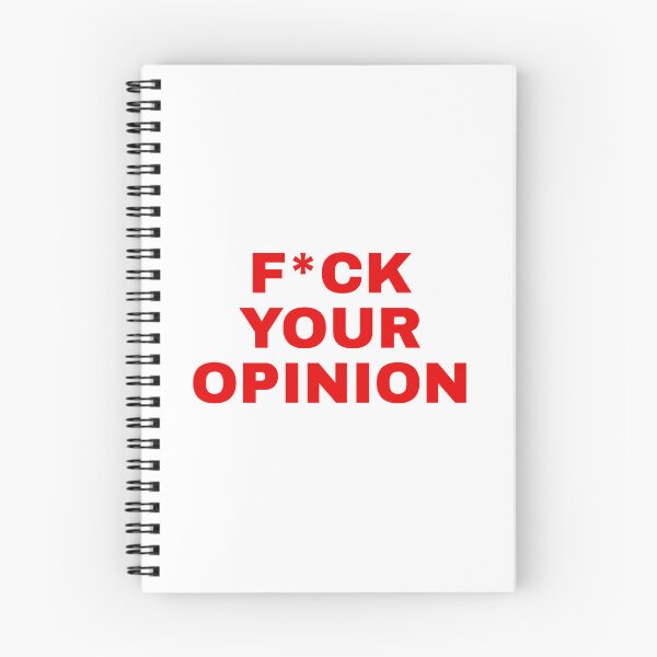 Item preview, F*CK YOUR OPINION  designed and sold by SWETA HALDER.