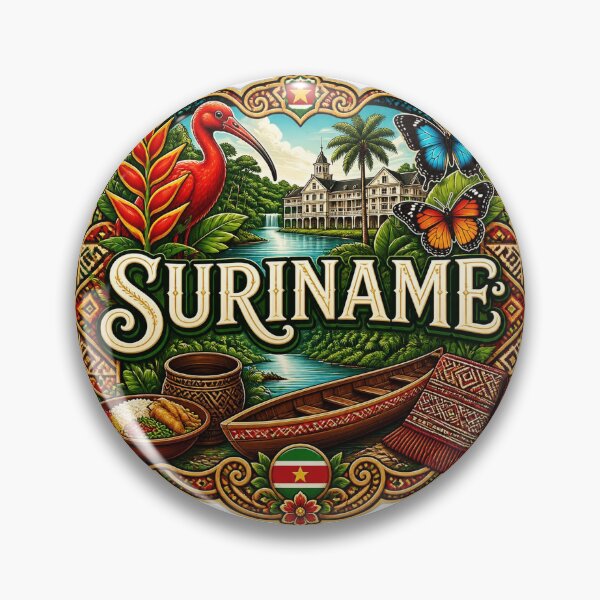 Item preview, Suriname designed and sold by FunFitsFactory.