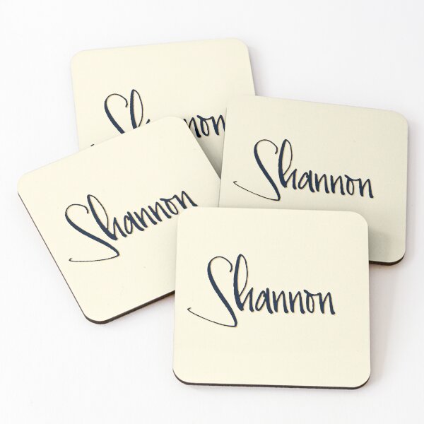 Item preview, SHANNON personalized type design designed and sold by CharlottePlaceArt.