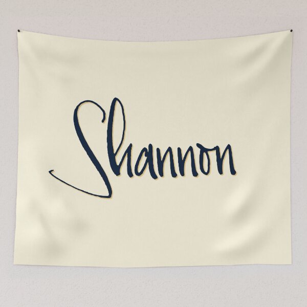 Item preview, SHANNON personalized type design designed and sold by CharlottePlaceArt.