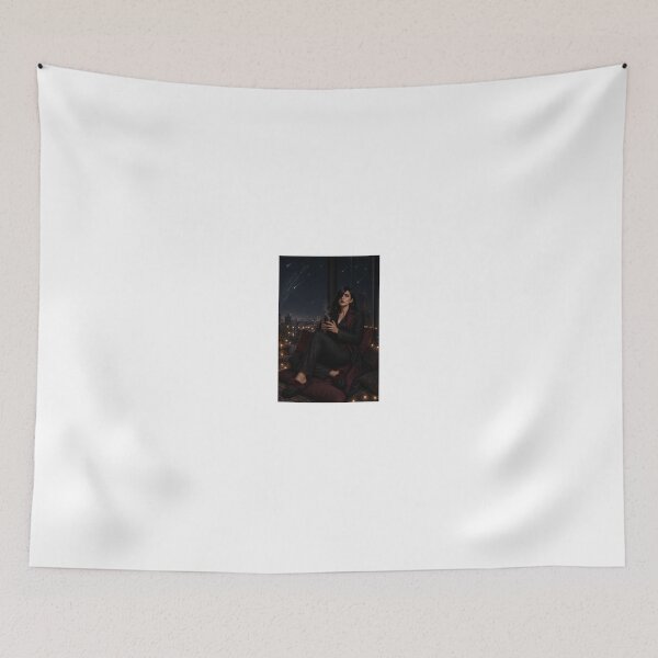 Item preview, Cassandra Kaine watching meteor shower designed and sold by CathryneDelamort.
