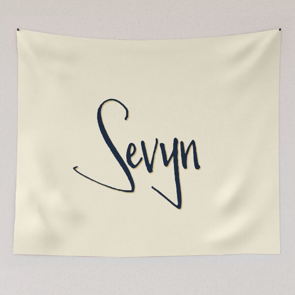 Item preview, SEVYN personalized type design designed and sold by CharlottePlaceArt.