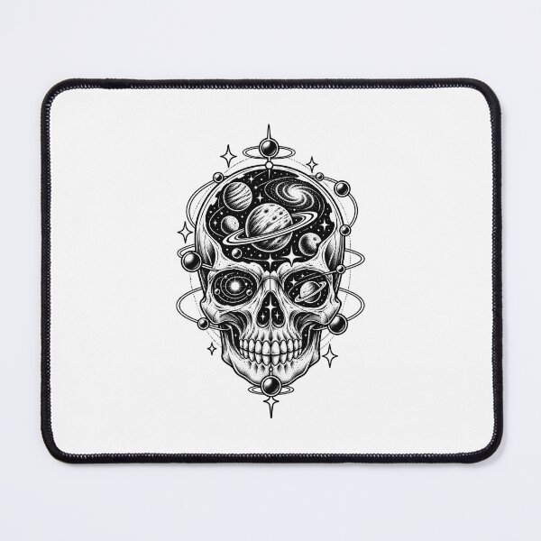 Item preview, Cosmic Skull Galactic Orbit designed and sold by AuudiVasustudio.