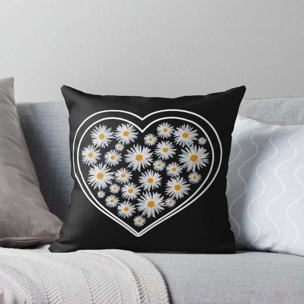 Item preview, Daisy Heart Floral Love Romance Shapes Mania designed and sold by Shapes-Mania.