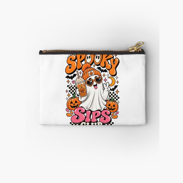 Item preview, Spooky Sips Club – Cute Ghost Coffee Retro Halloween designed and sold by LifeProApperal.