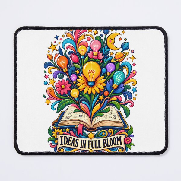Item preview, Ideas in Full Bloom Colorful Creative ADHD Dopamine Art designed and sold by Tharaazu.
