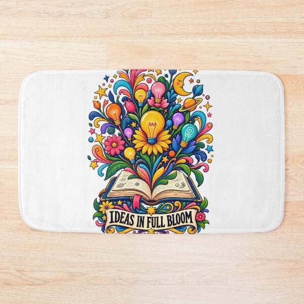 Item preview, Ideas in Full Bloom Colorful Creative ADHD Dopamine Art designed and sold by Tharaazu.