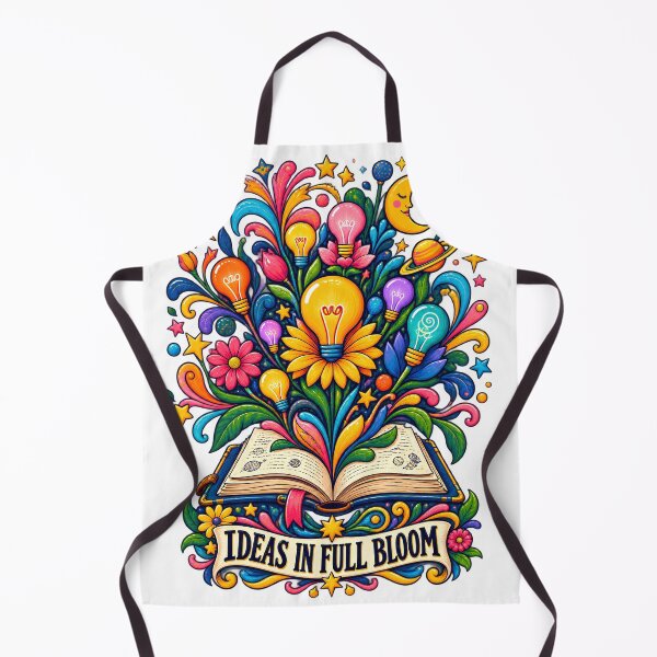 Item preview, Ideas in Full Bloom Colorful Creative ADHD Dopamine Art designed and sold by Tharaazu.