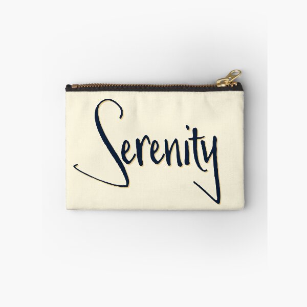 Item preview, SERENITY personalized type design designed and sold by CharlottePlaceArt.