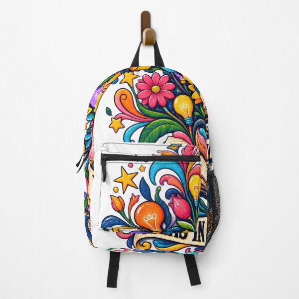 Item preview, Ideas in Full Bloom Colorful Creative ADHD Dopamine Art designed and sold by Tharaazu.