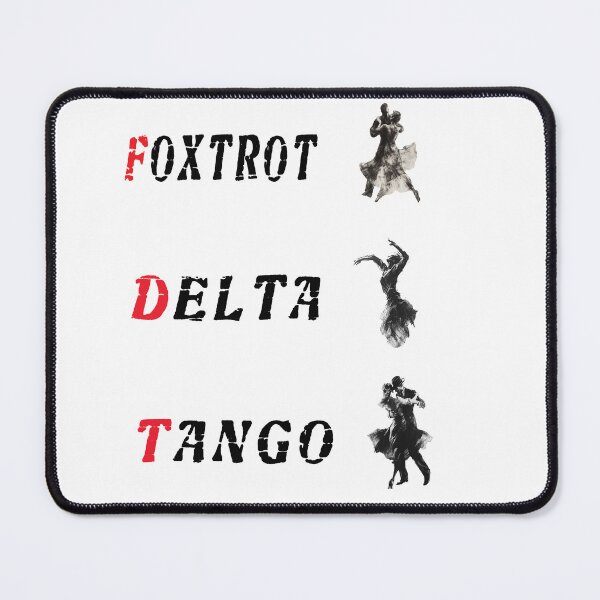 Item preview, Foxtrot Delta Tango dancing, woman, man designed and sold by JanChryzostom.