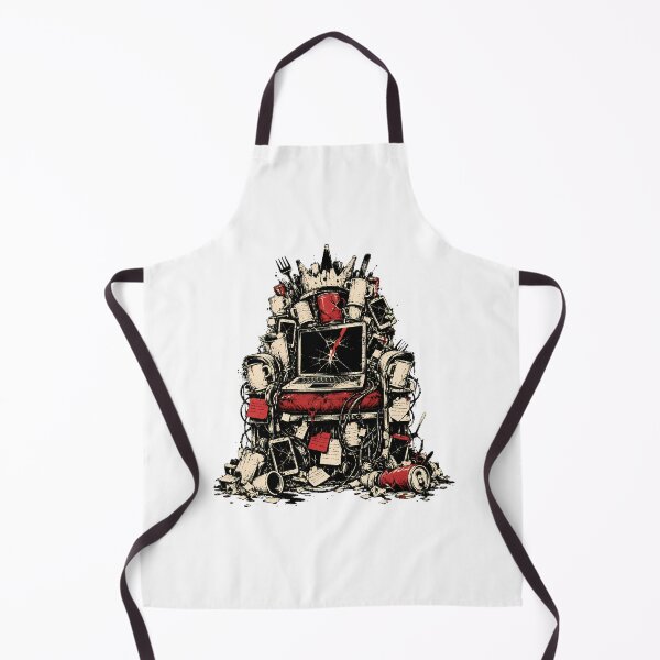 Item preview, Office Burnout Tech Throne Developer Dark Humor designed and sold by chattsuede.