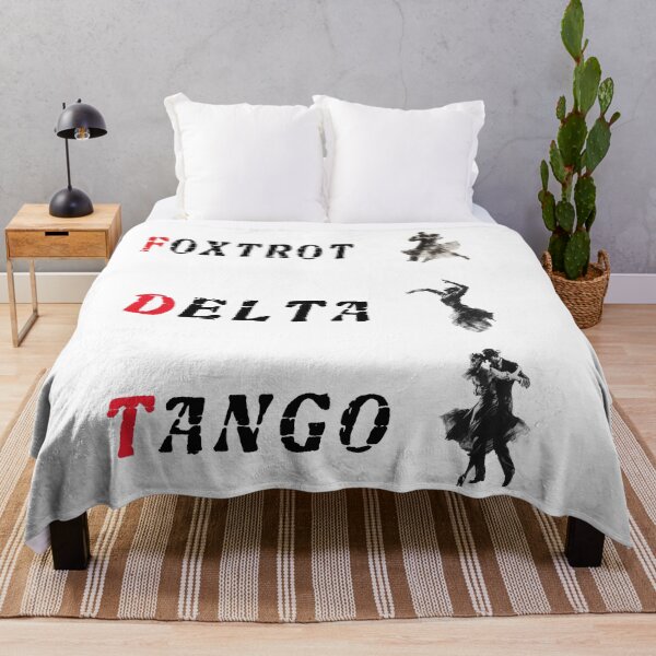 Aperçu de l'œuvre Foxtrot Delta Tango dansant, femme, homme créée et vendue par JanChryzostom.