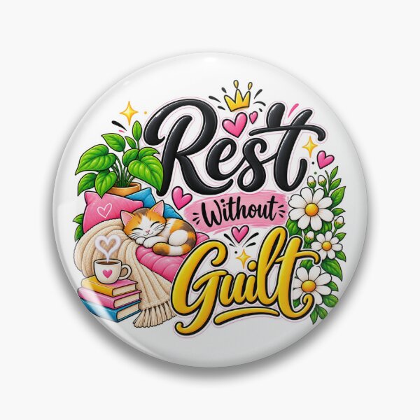Item preview, Rest Without Guilt designed and sold by KrithigaArts.