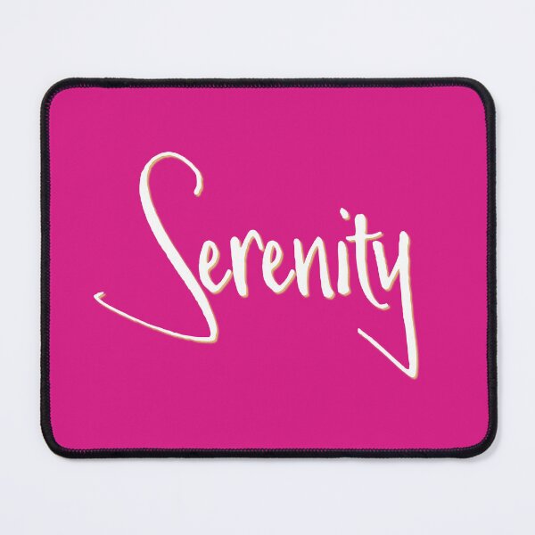 Item preview, SERENITY personalized type design designed and sold by CharlottePlaceArt.