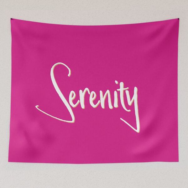 Item preview, SERENITY personalized type design designed and sold by CharlottePlaceArt.
