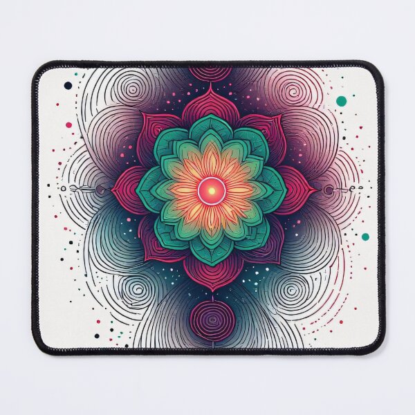 Item preview, Kaleidoscopic bloom of cosmic consciousness designed and sold by Mianku | Für das Leben.