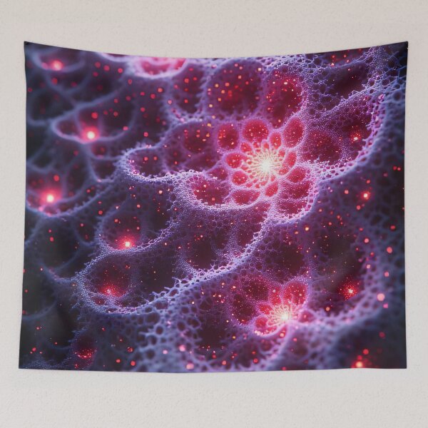 Item preview, Cosmic spiral of luminous points and lines designed and sold by Mianku | Für das Leben.
