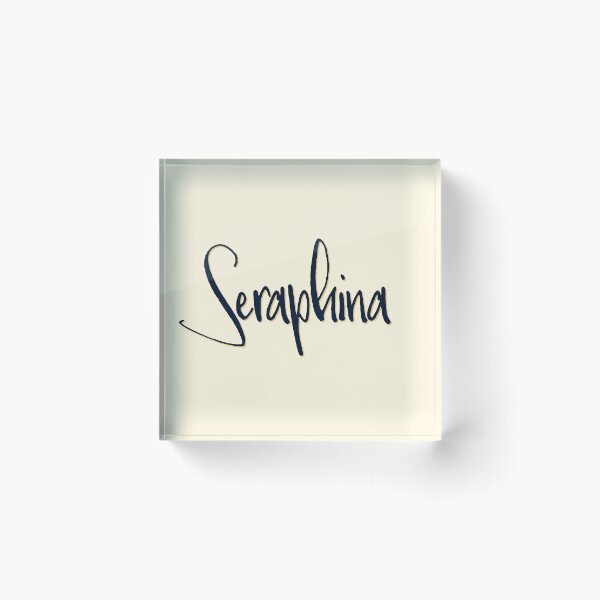 Item preview, SERAPHINA personalized type design designed and sold by CharlottePlaceArt.