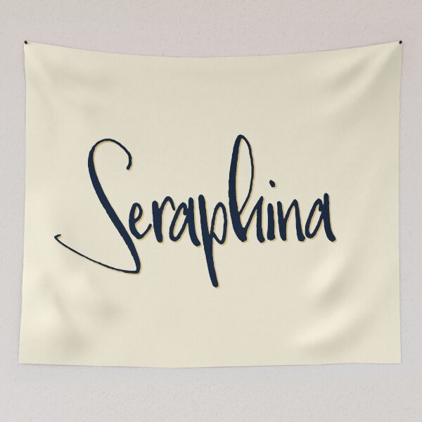 Item preview, SERAPHINA personalized type design designed and sold by CharlottePlaceArt.