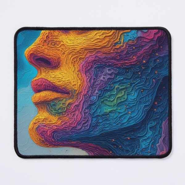 Item preview, Colorful facial proportions reveal emotional depth designed and sold by Mianku | Für das Leben.