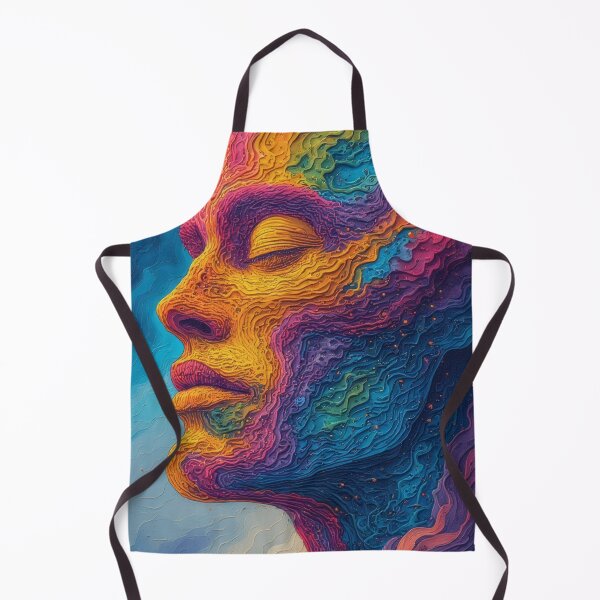 Item preview, Colorful facial proportions reveal emotional depth designed and sold by Mianku | Für das Leben.