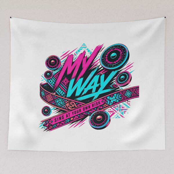 Item preview, My Way Karaoke Singer Bold Urban Streetwear designed and sold by chattsuede.