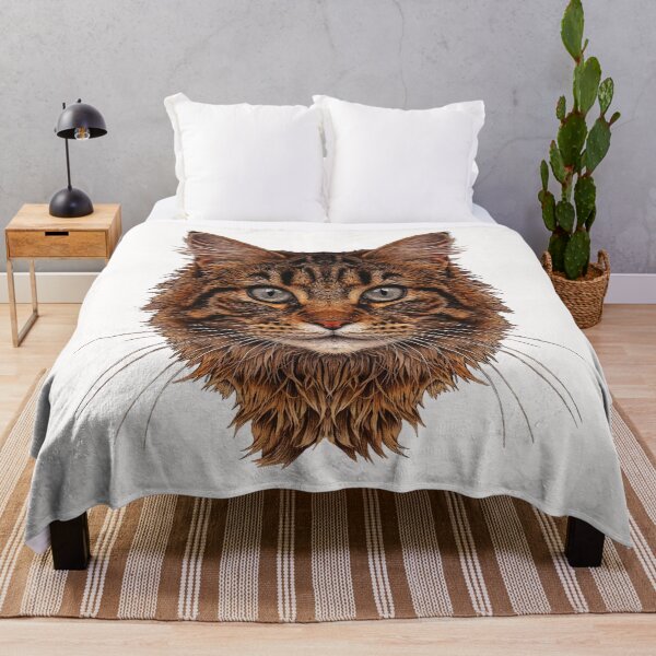 Item preview, Maine Coon cat, the most beautiful cat photos, popular cat designs designed and sold by Kirei-Lily.