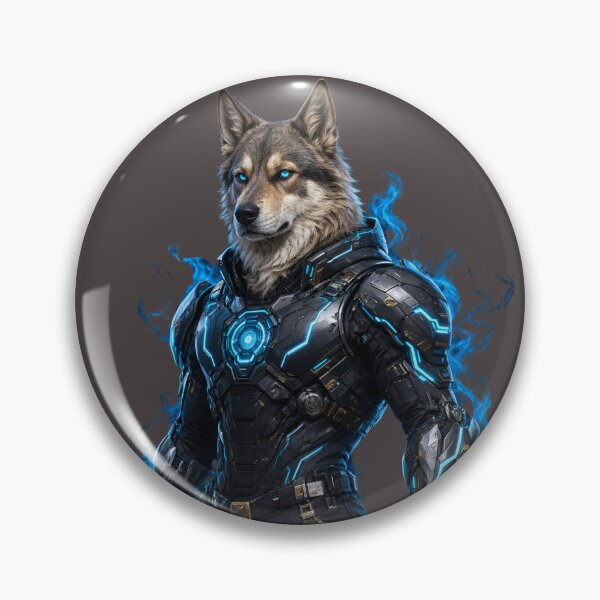 Item preview, Cyber Guardian Dog Warrior designed and sold by ArtatyA.