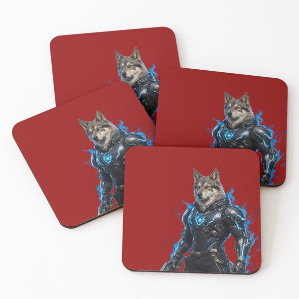 Item preview, Cyber Guardian Dog Warrior designed and sold by ArtatyA.