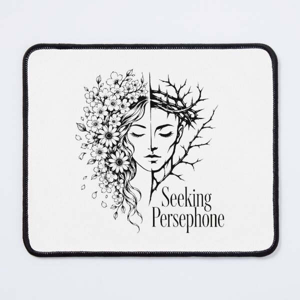 Item preview, Seeking Persephone Dark Academia Split Face Goddess designed and sold by chattsuede.